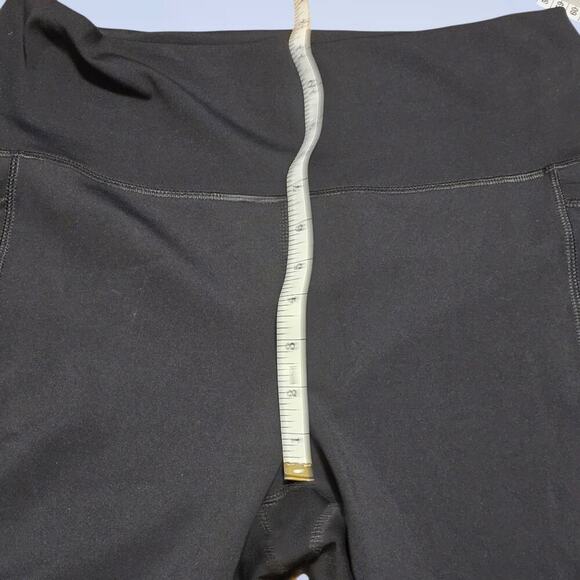 Spyder 7/8 Black Leggings - Size Extra Large - Picture 4 of 8